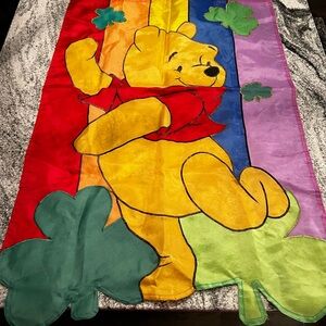 Disney Holiday Flag with Winnie the Pooh
